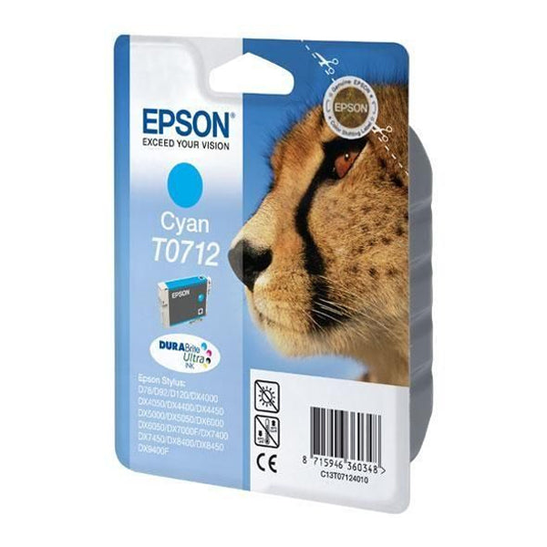 Μελάνι Epson T0712 Cyan