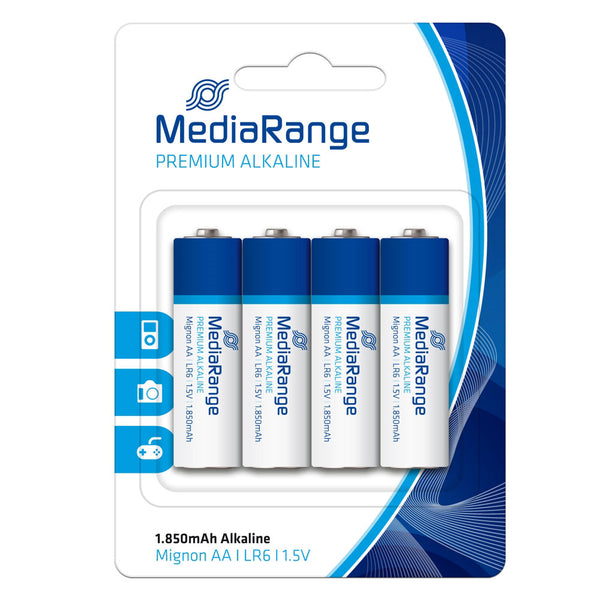 Μπαταρίες Αλκαλικές AA 1.5V (LR6) (4 Pack) MediaRange Premium