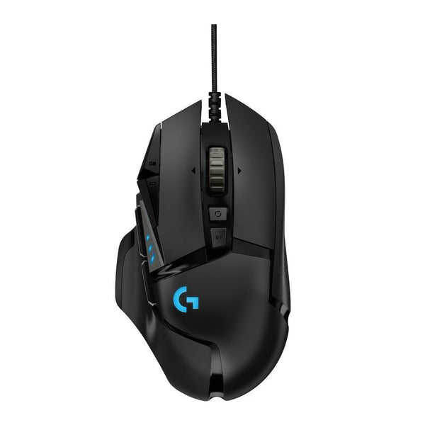 Logitech Ποντίκι USB G502 Hero Black Gaming Mouse