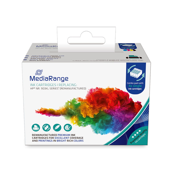 Μελάνι Mediarange Συμβατό HP 903 Multipack