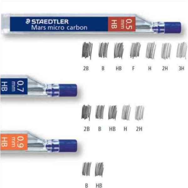 Μύτες Μηχανικού Μολυβιού Staedtler 0,9