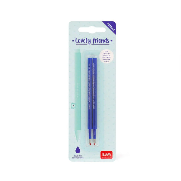 Ανταλλακτικό Legami Gel Pen Set 2p. Lovely Friends Μπλε