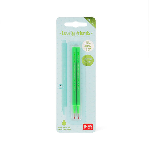 Ανταλλακτικό Legami Gel Pen Set 2p. Lovely Friends Λαχανί