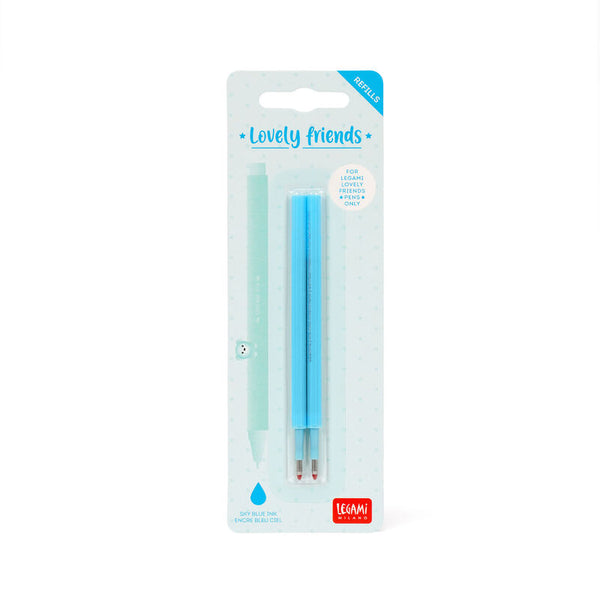 Ανταλλακτικό Legami Gel Pen Set 2p. Lovely Friends Γαλάζιο