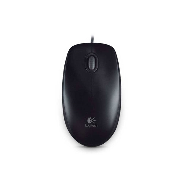 Logitech Ποντίκι B100 Optical Mouse (Black)