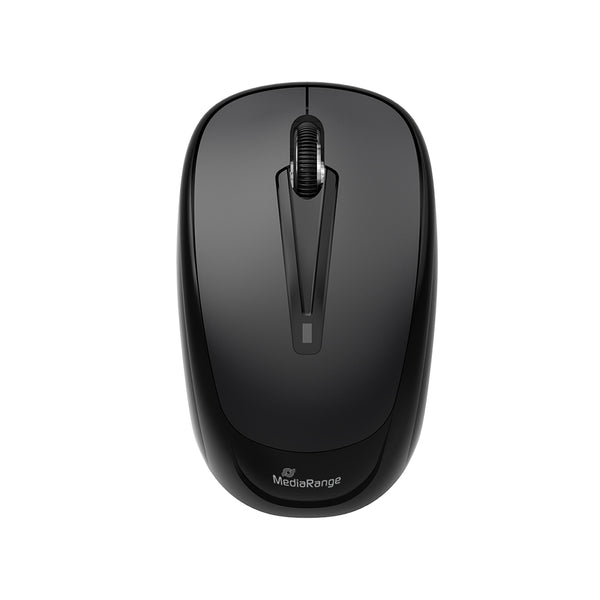 MediaRange Ποντίκι Optical Mouse Wireless 3-Button (Black, Wireless) (MROS216)