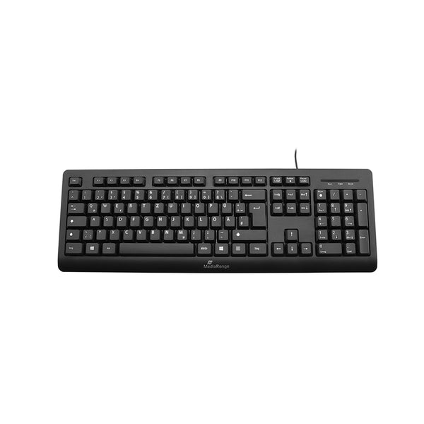 MediaRange Πληκτρολόγιο Multimedia Keyboard, Wired (Black) (MROS109-GR)