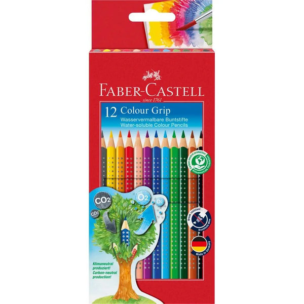 Ξυλομπογιές Faber Castell Grip set 12 χρωμάτων