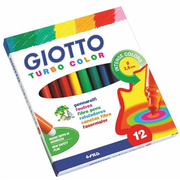 Μαρκαδόροι Giotto Turbo Color set 12 χρωμάτων