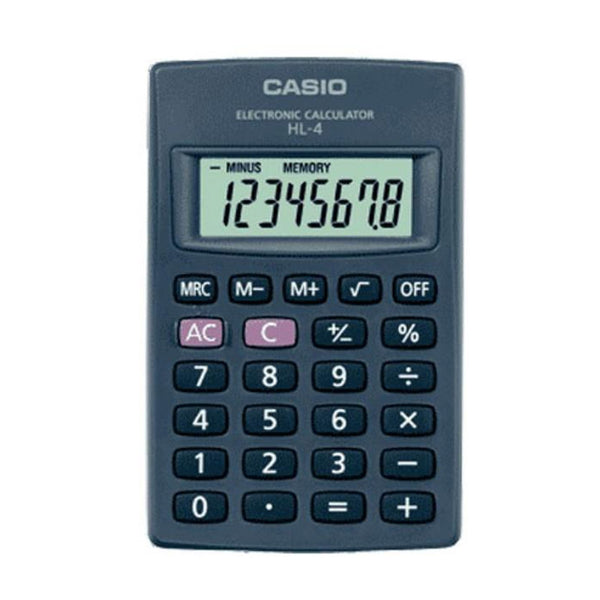 Αριθμομηχανή 8 Ψηφίων Casio HL-4Α