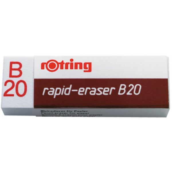 Γόμα Rotring Λευκή Β20 (μεγάλη)