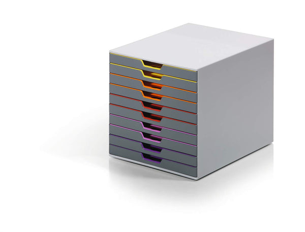 Συρταροθήκη Varicolor (10 Στενά Συρτάρια) Durable