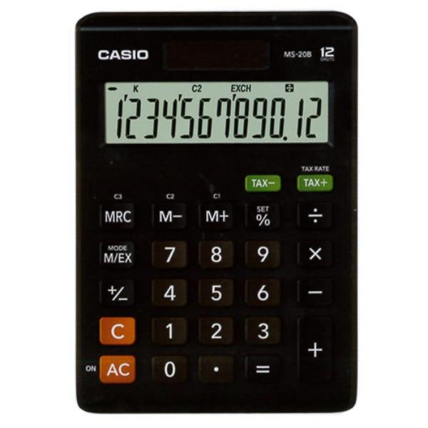 Αριθμομηχανή 12 Ψηφίων Casio MS-20F