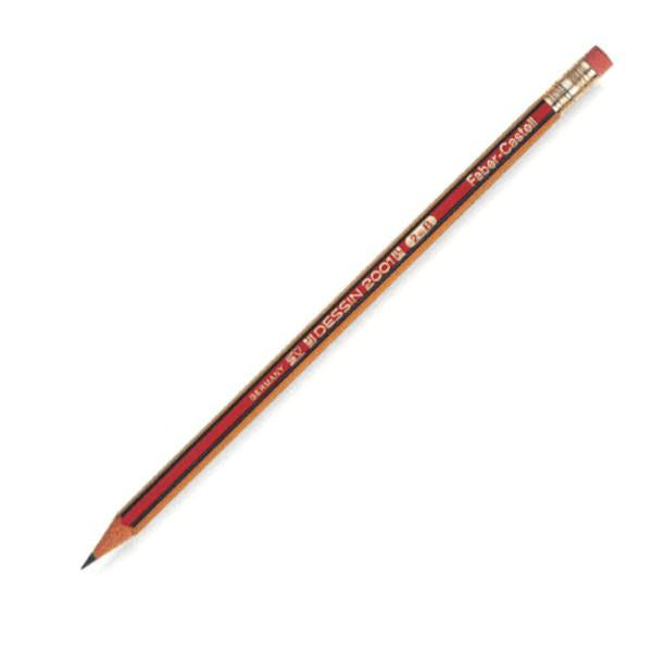 Μολύβι Faber Castell Dessin 2001, με γόμα