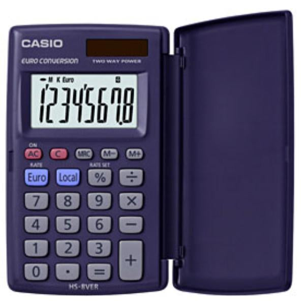 Αριθμομηχανή 8 Ψηφίων Casio HS-8VER