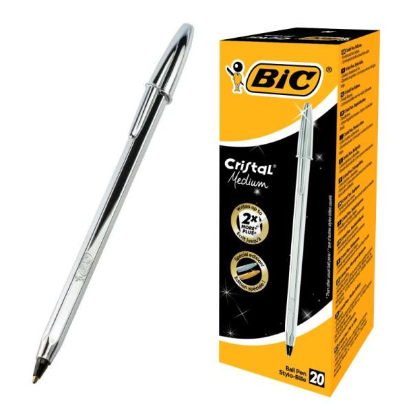 Στυλό BIC Διαρκείας Celebrate ασημί