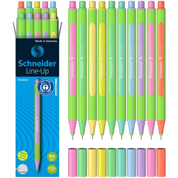 Μαρκαδόροι Schneider Line Up 0.4 Pastel set 10τεμ.