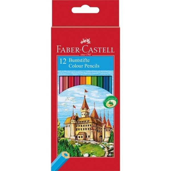 Ξυλομπογιές Faber Castell set 12 χρωμάτων