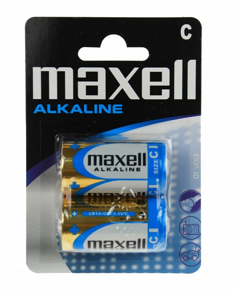 Αλκαλικές Μπαταρίες C (LR14) Maxell