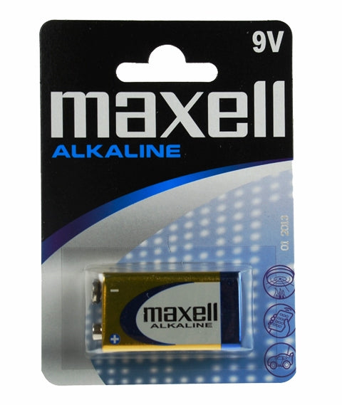 Αλκαλική Μπαταρία 9V (6LR61) Maxell