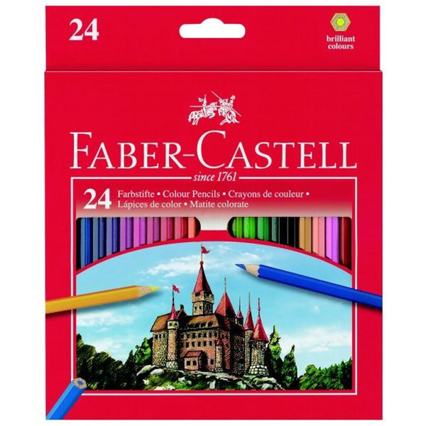 Ξυλομπογιές Faber Castell =set 24 χρωμάτων